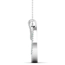 14K White Gold - Emerald