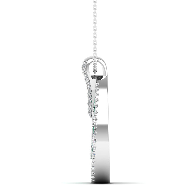 14K White Gold - Emerald