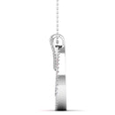 14K White Gold - Ruby