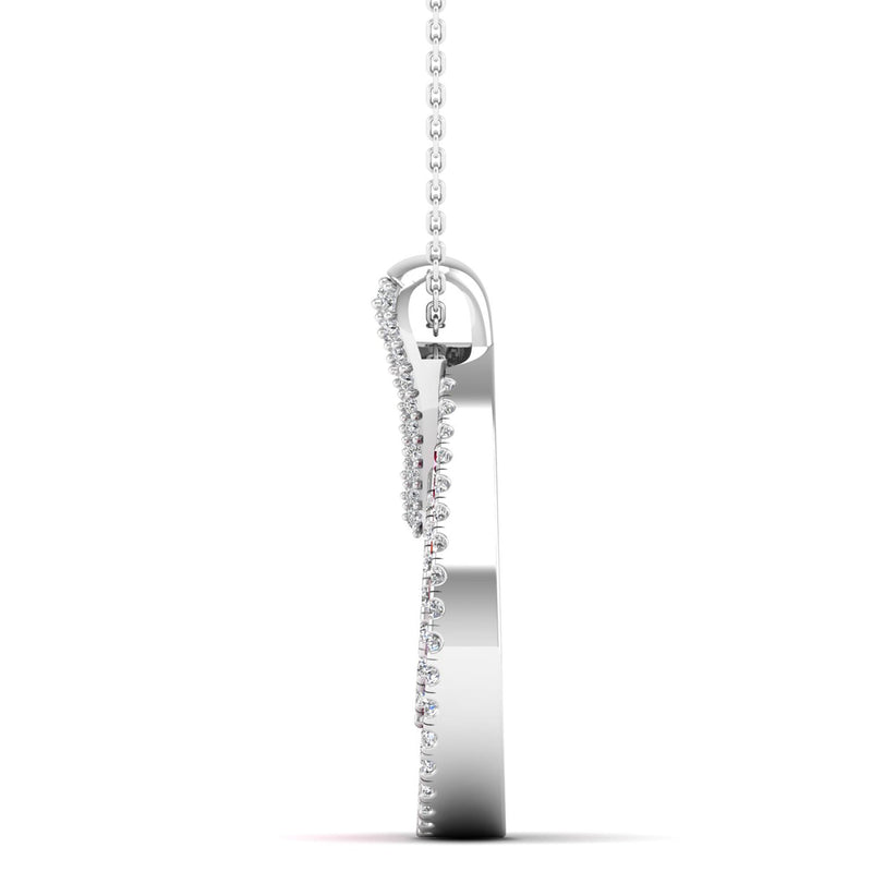 14K White Gold - Ruby