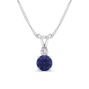 14K White Gold - Tanzanite
