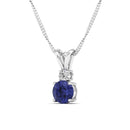 14K White Gold - Tanzanite