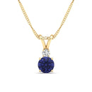 14K Yellow Gold - Tanzanite
