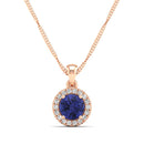 14K Rose Gold - Tanzanite