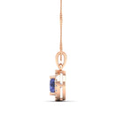 14K Rose Gold - Tanzanite