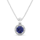 14K White Gold - Tanzanite