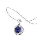 14K White Gold - Tanzanite