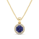 14K Yellow Gold - Tanzanite