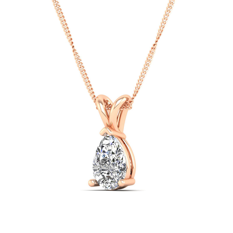 14K Rose Gold - 1.00