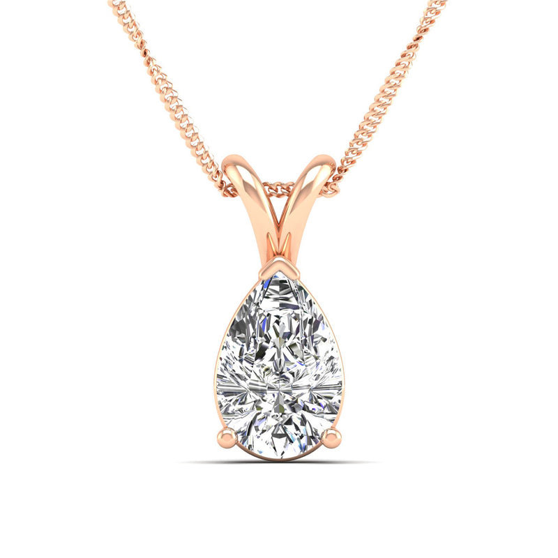 14K Rose Gold - 2.50