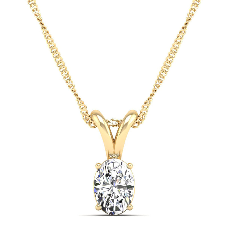 14K Yellow Gold - 1.00