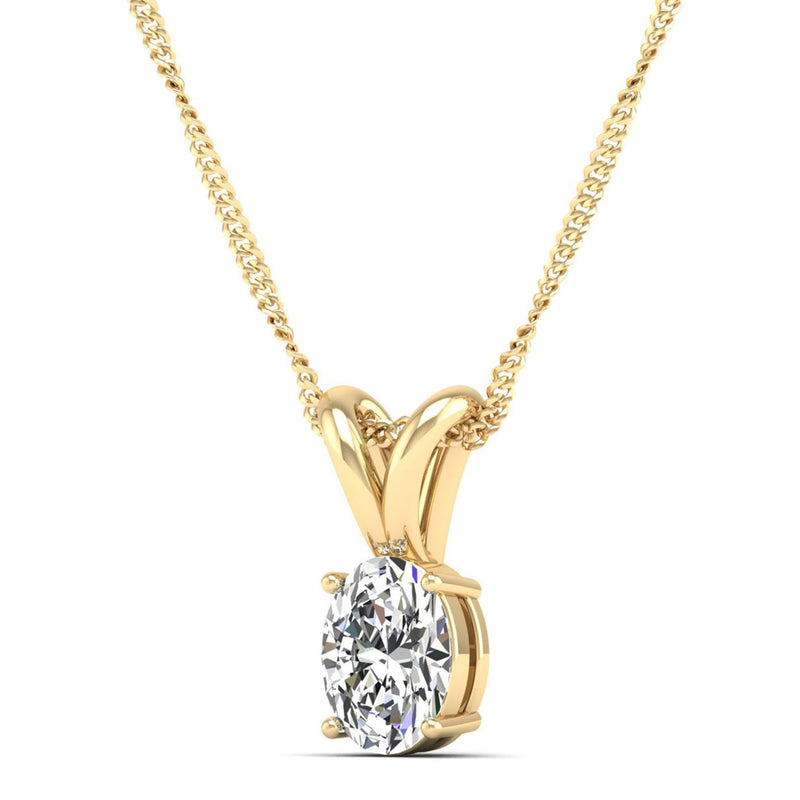 14K Yellow Gold - 1.00