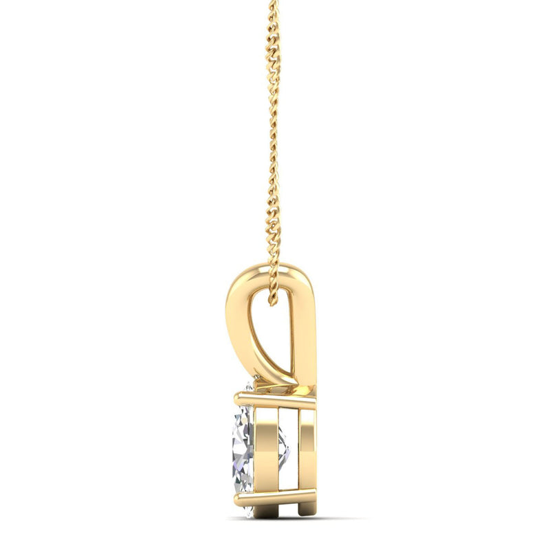 14K Yellow Gold - 1.00