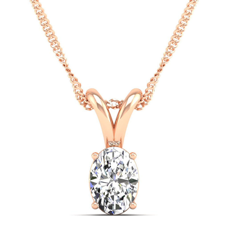 14K Rose Gold - 2.00
