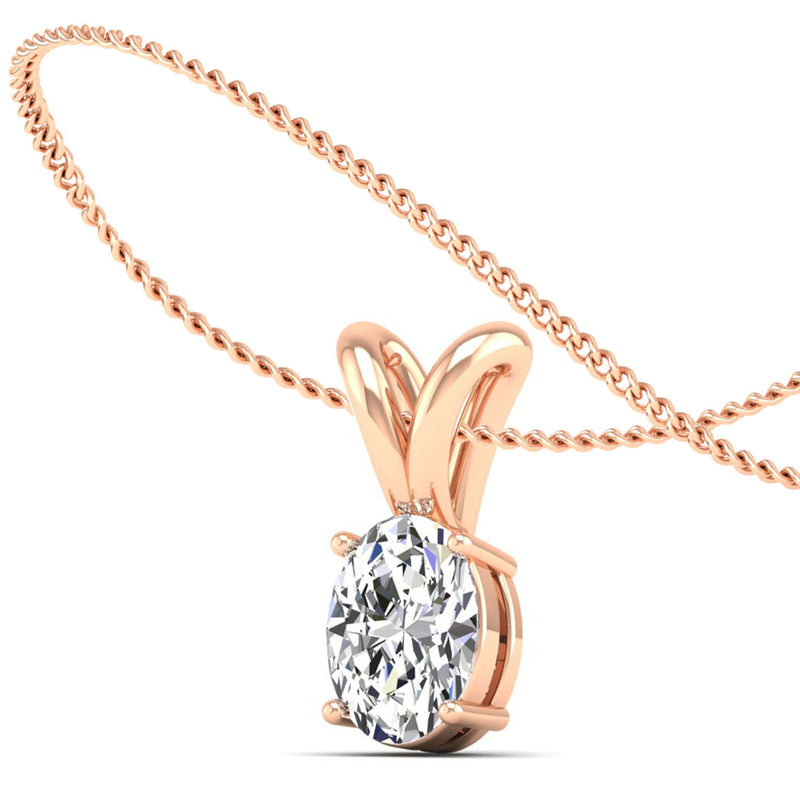 14K Rose Gold - 2.00