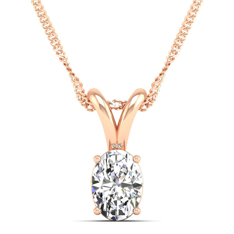 14K Rose Gold - 2.50