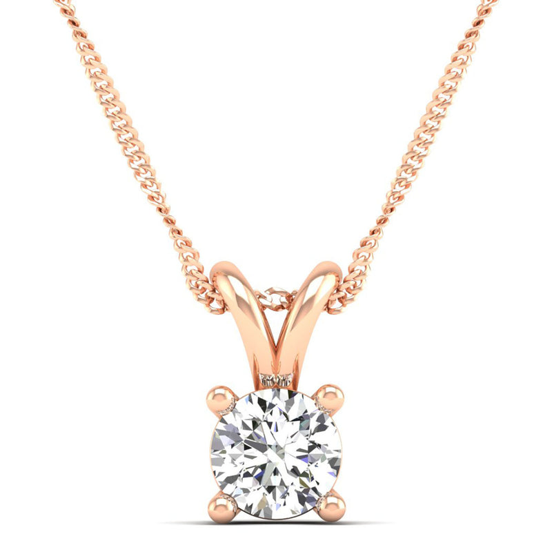 14K Rose Gold - 2.50