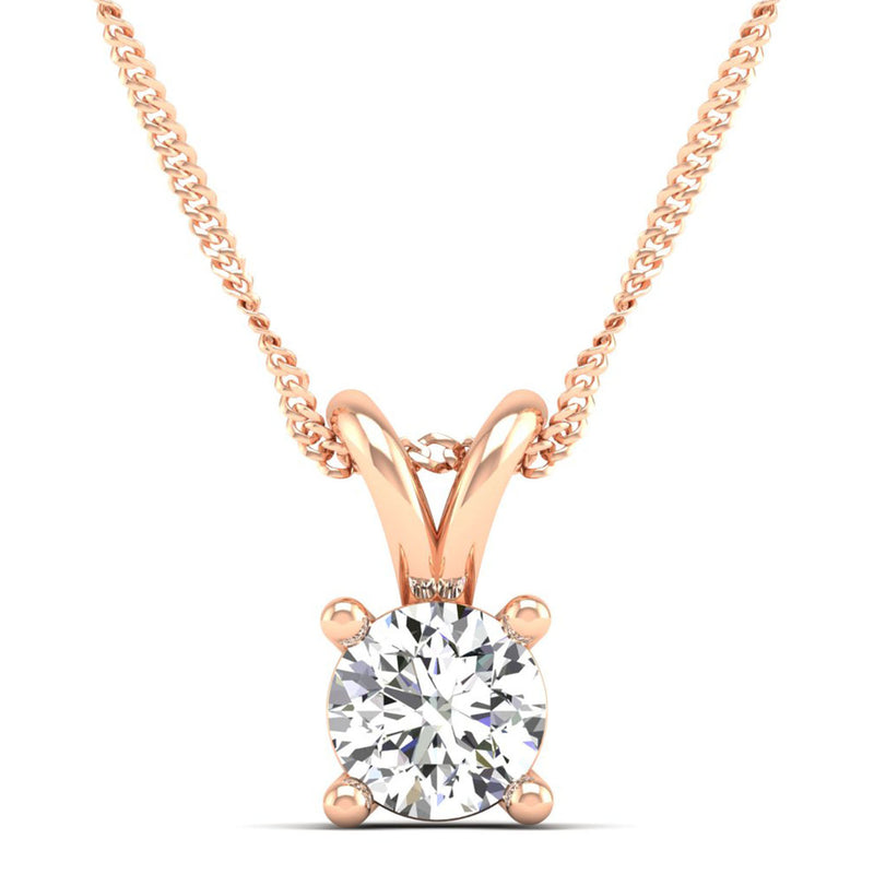 14K Rose Gold - 3.00