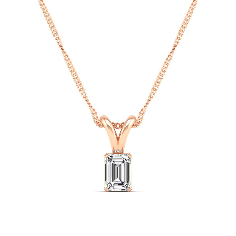 14K Rose Gold - 0.50
