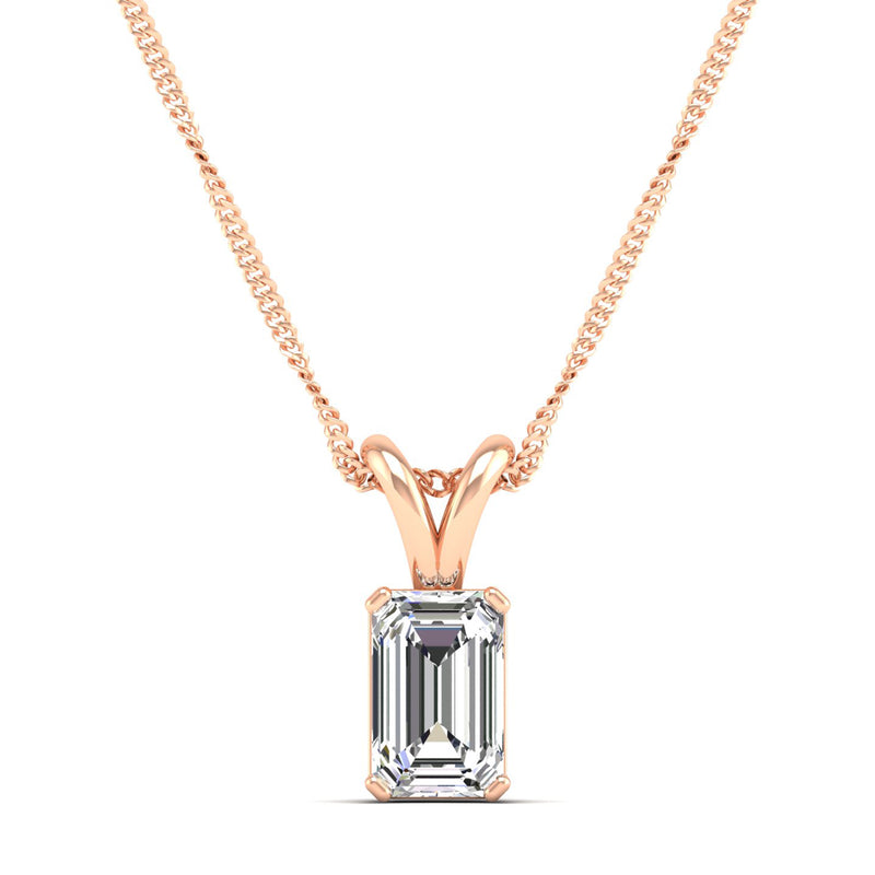14K Rose Gold - 1.00
