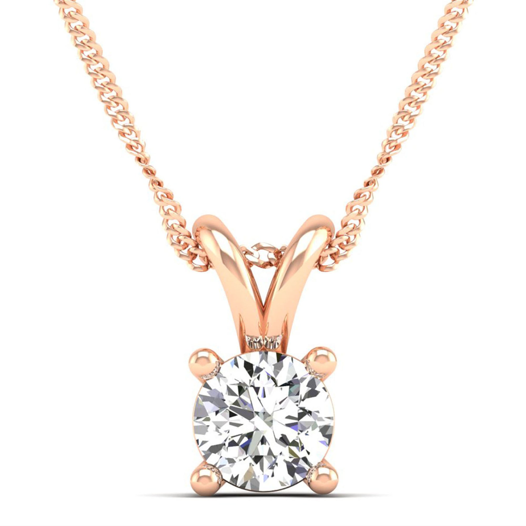 14K Rose Gold - 4.00