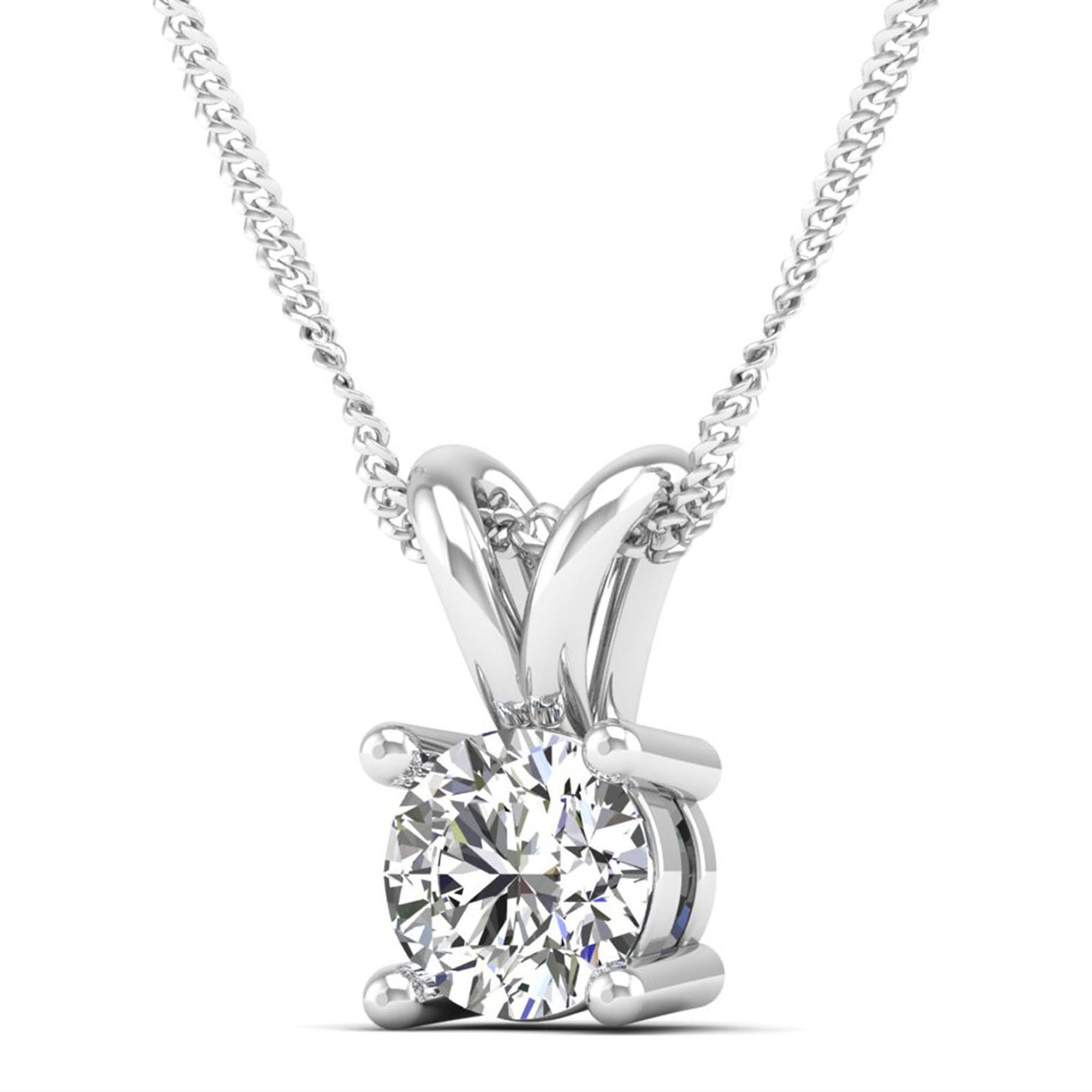 14K White Gold - 4.00