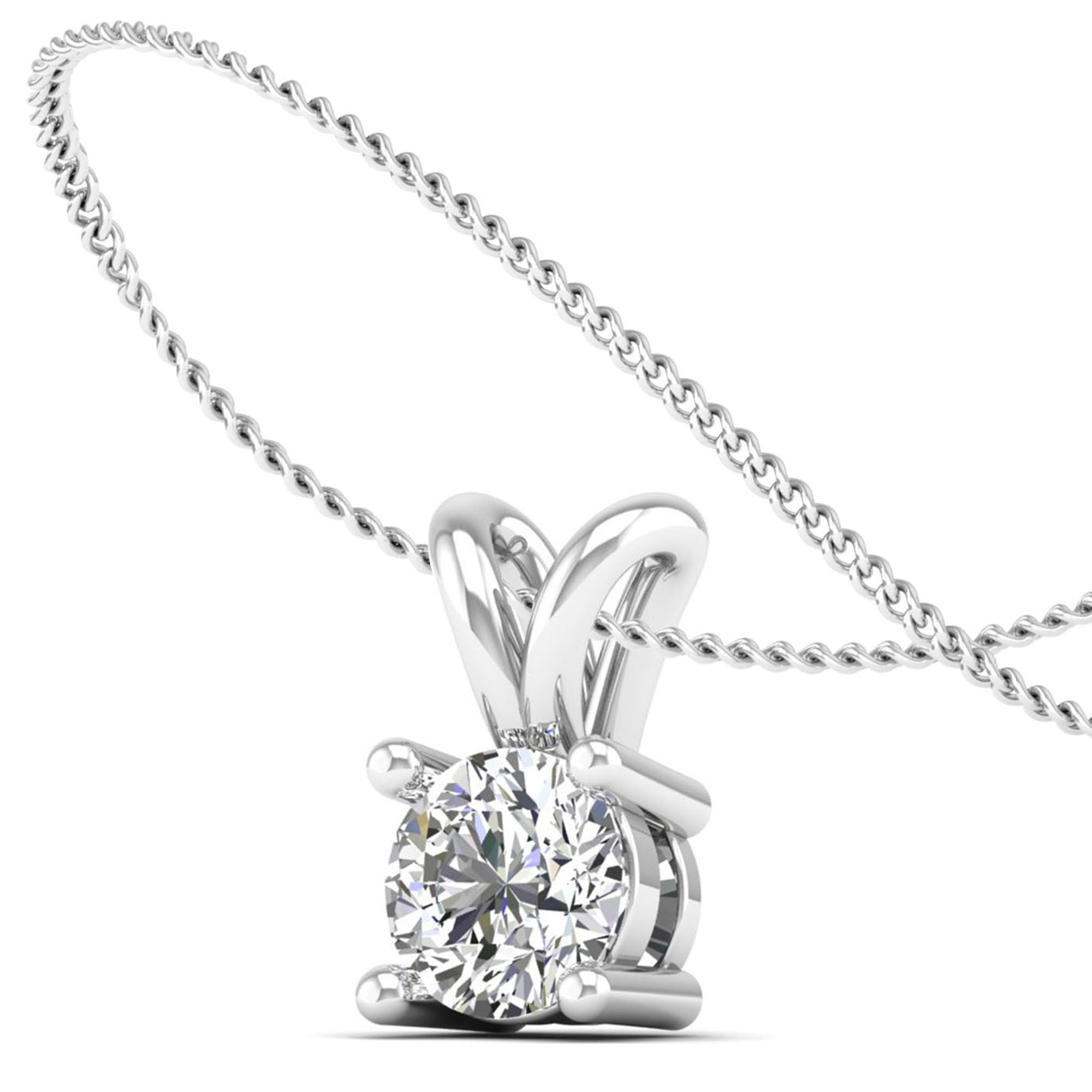 14K White Gold - 4.00