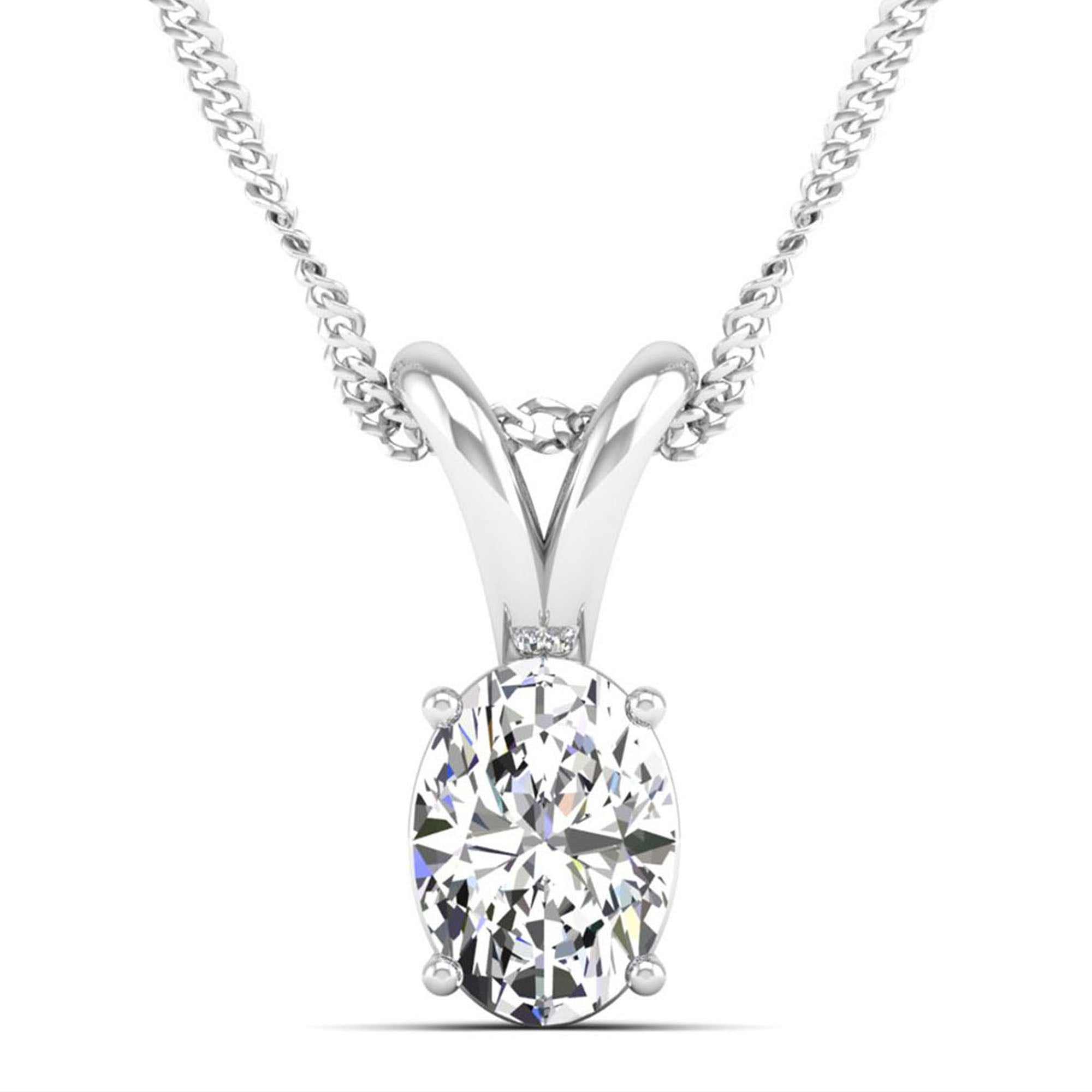 14K White Gold - 4.00