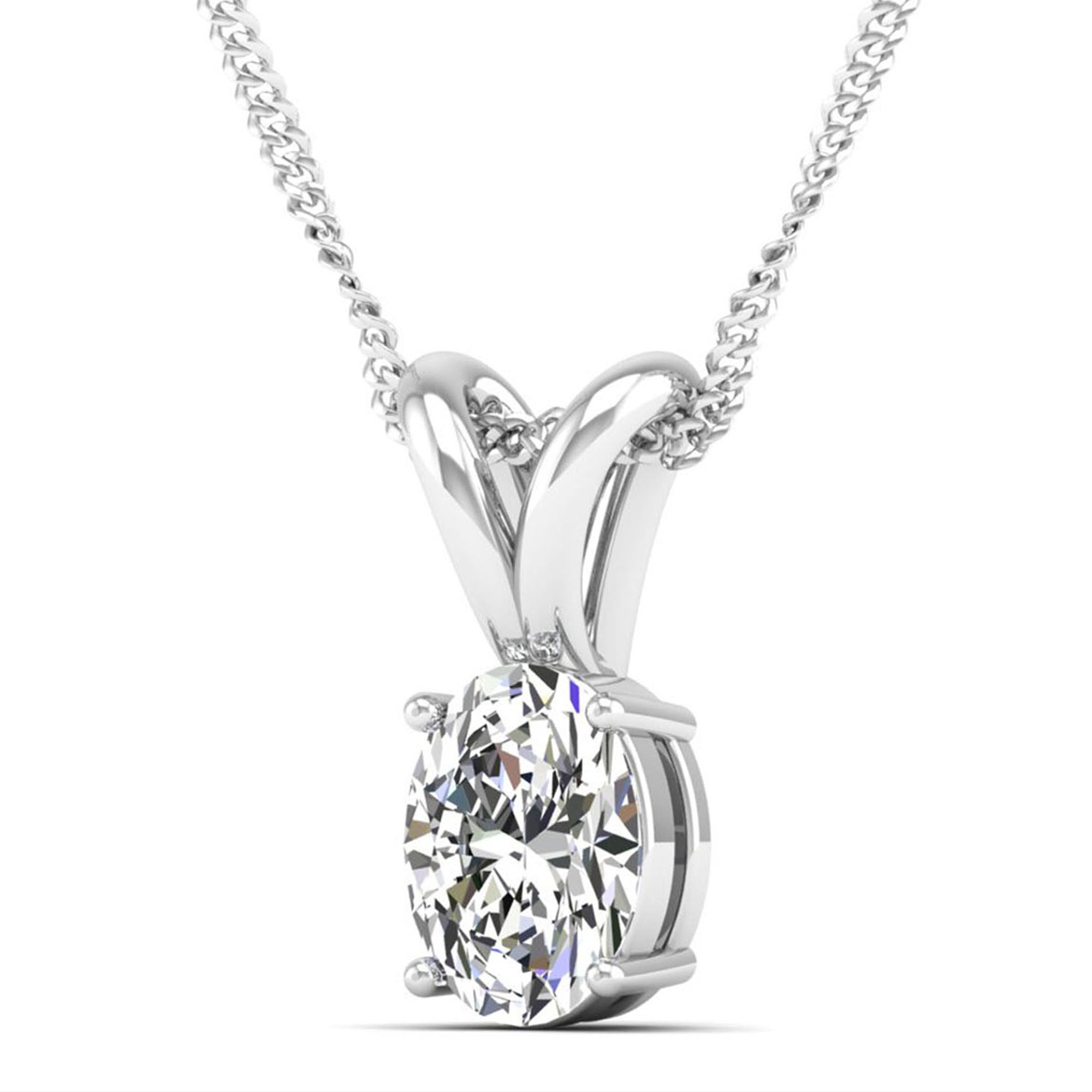 14K White Gold - 4.00