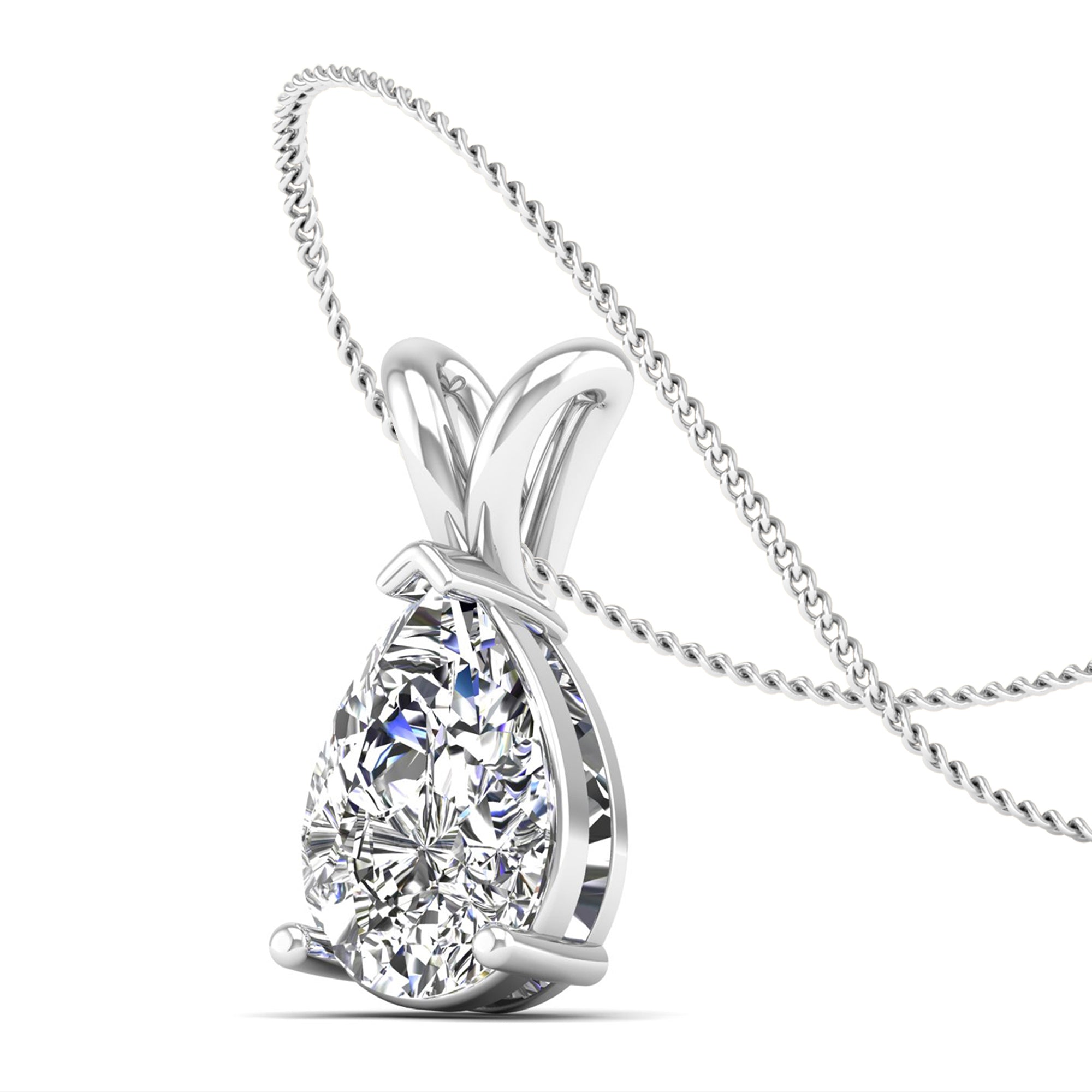 14K White Gold - 4.00