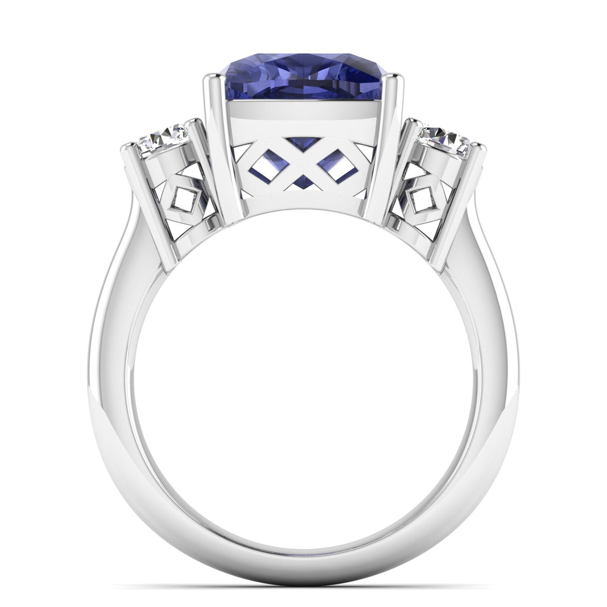 14K White Gold