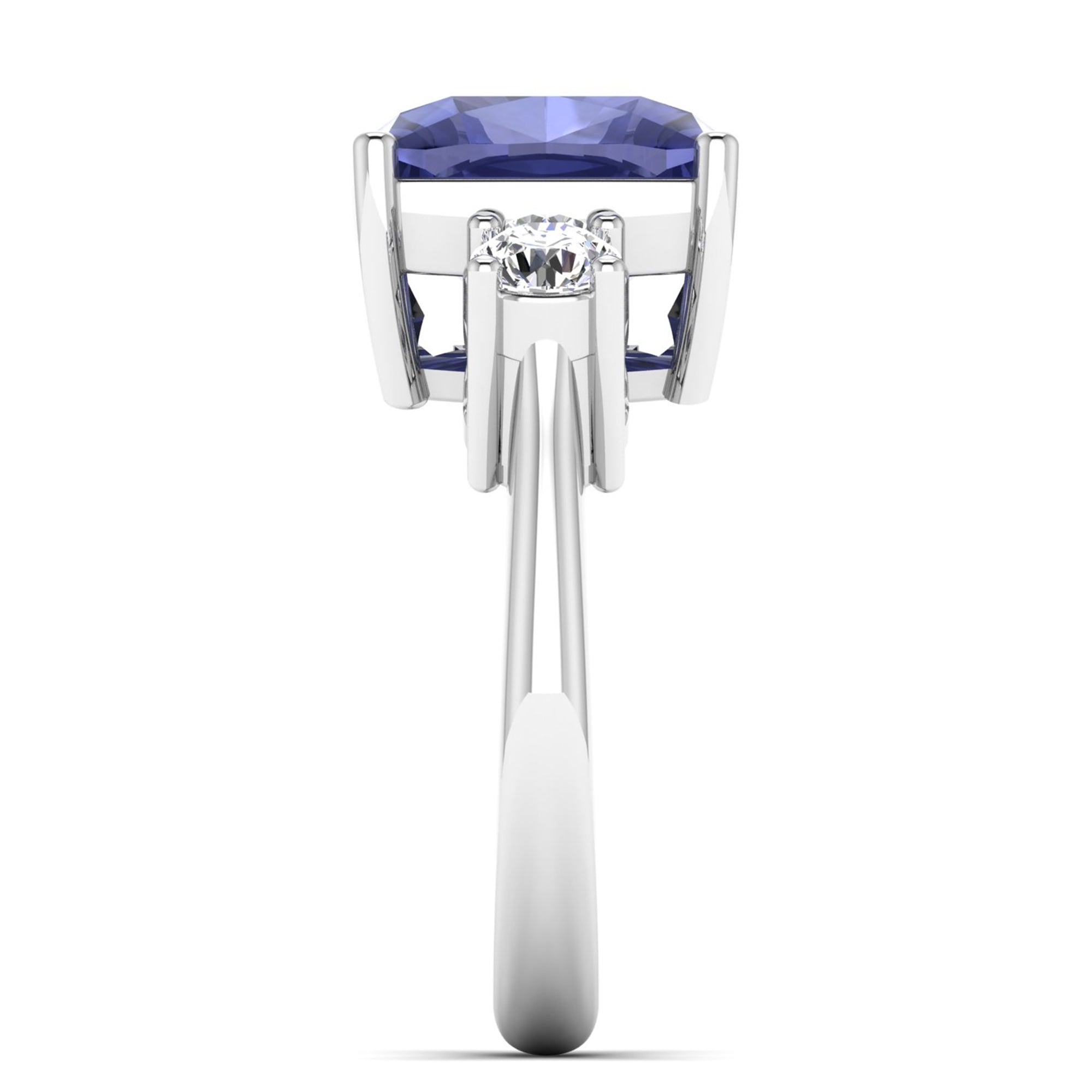 14K White Gold