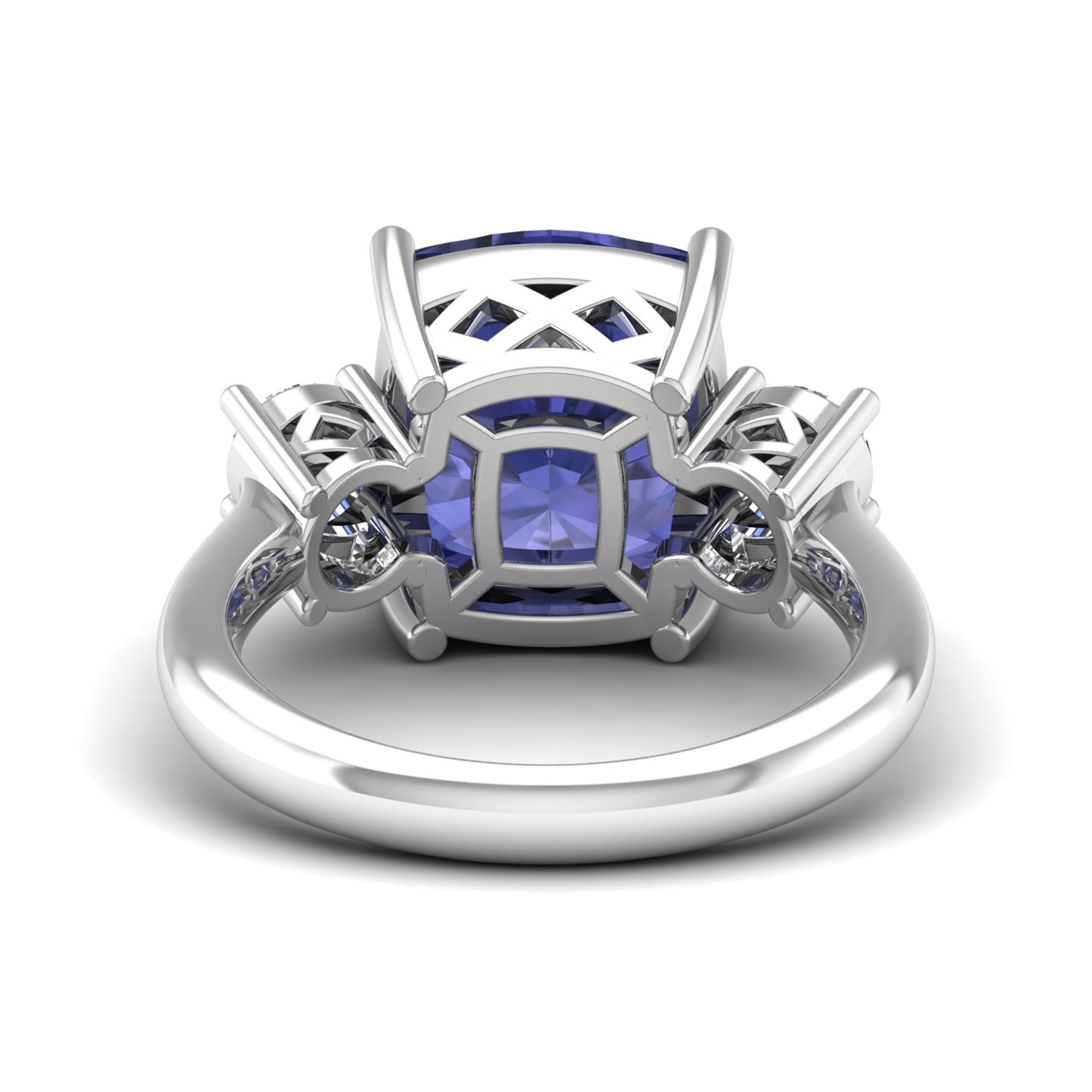 14K White Gold