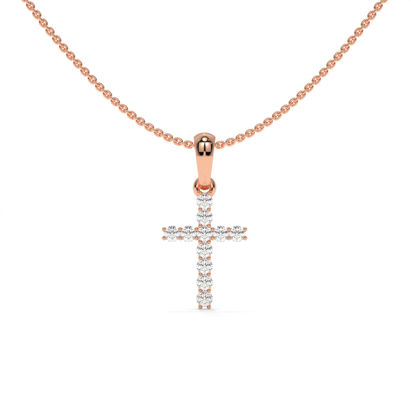 14K Rose Gold - 0.25