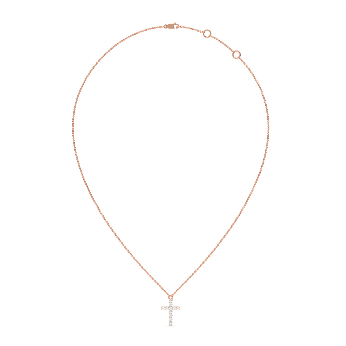 14K Rose Gold - 0.25