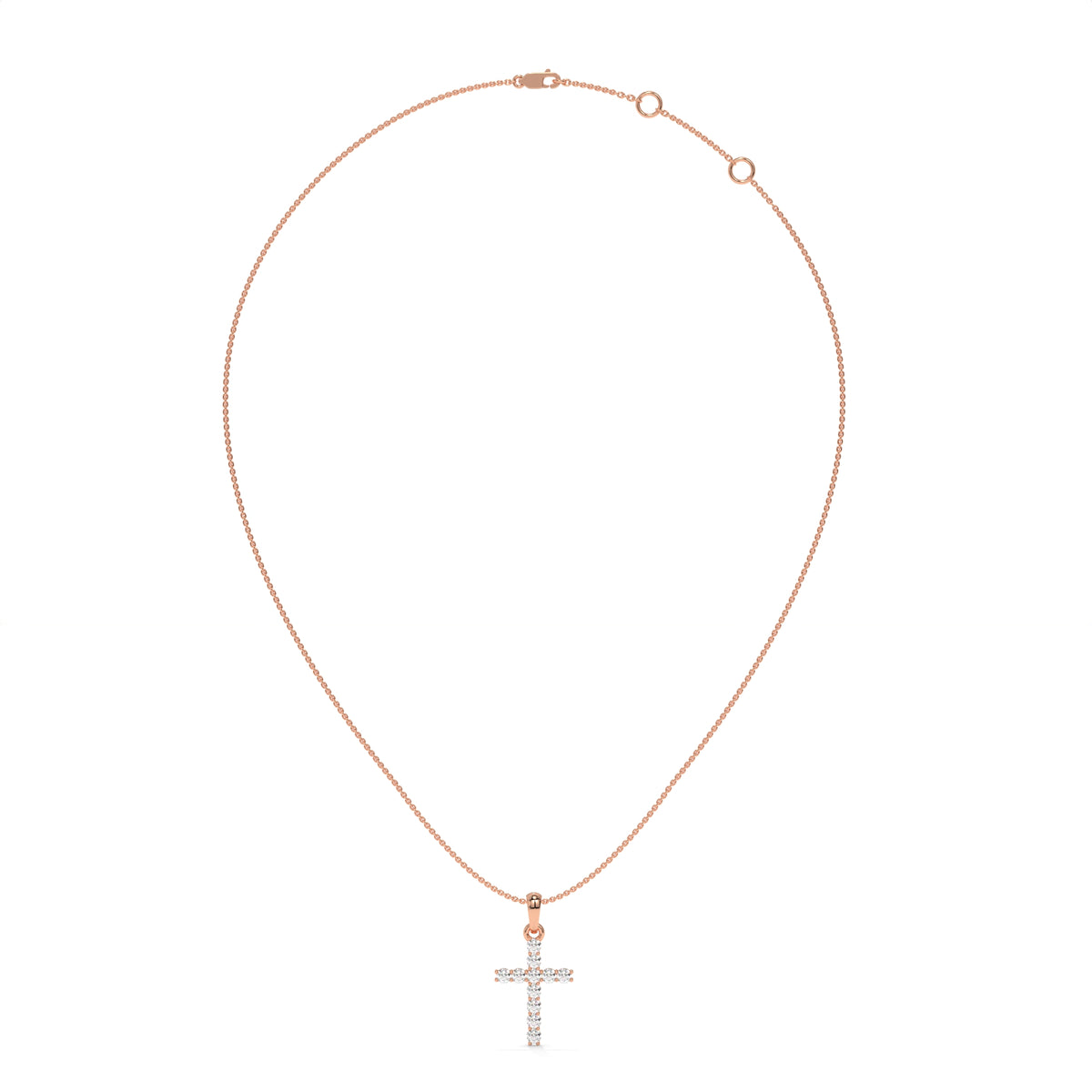 14K Rose Gold - 0.50