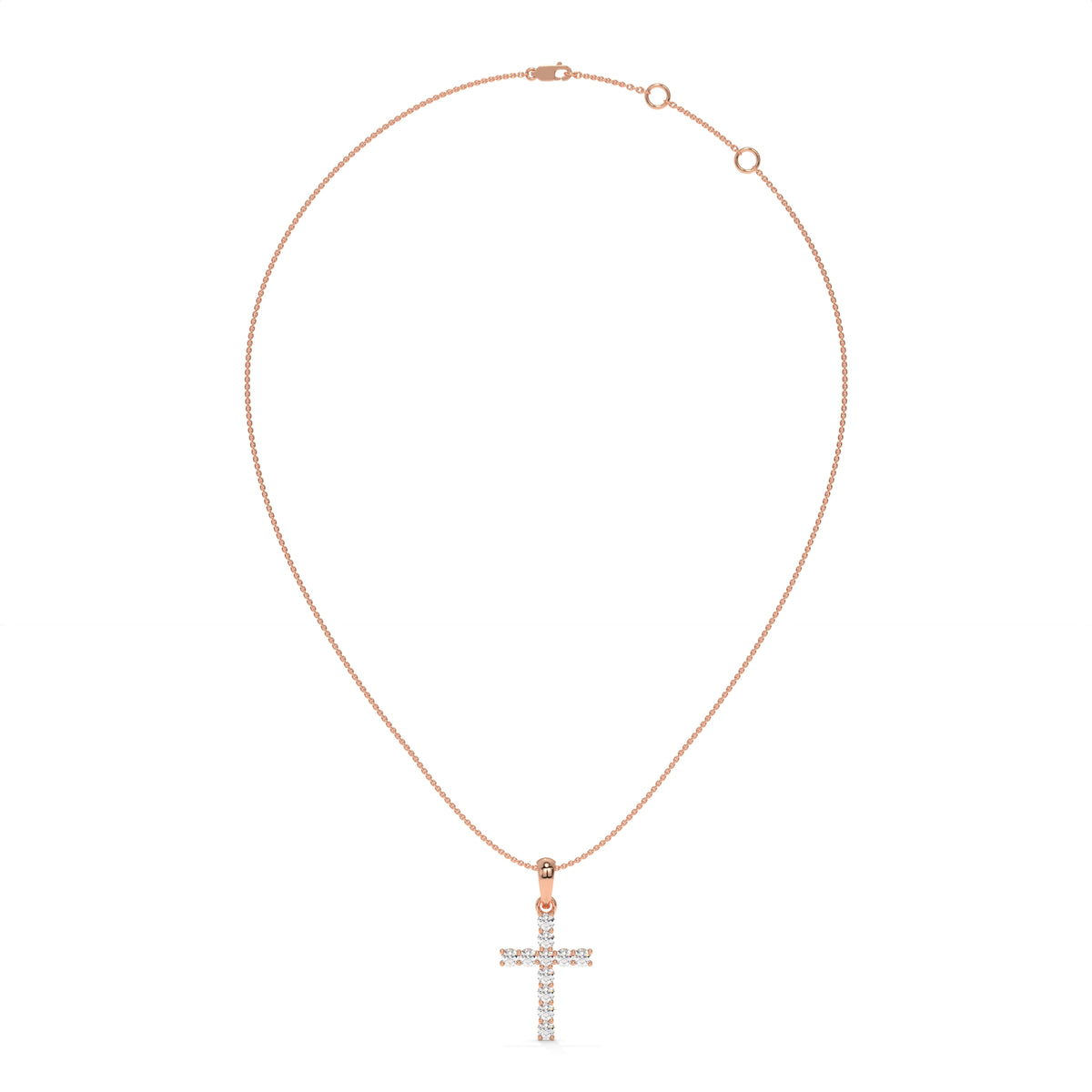 14K Rose Gold - 1.00
