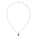 14K Rose Gold - Ruby