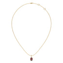 14K Yellow Gold - Ruby