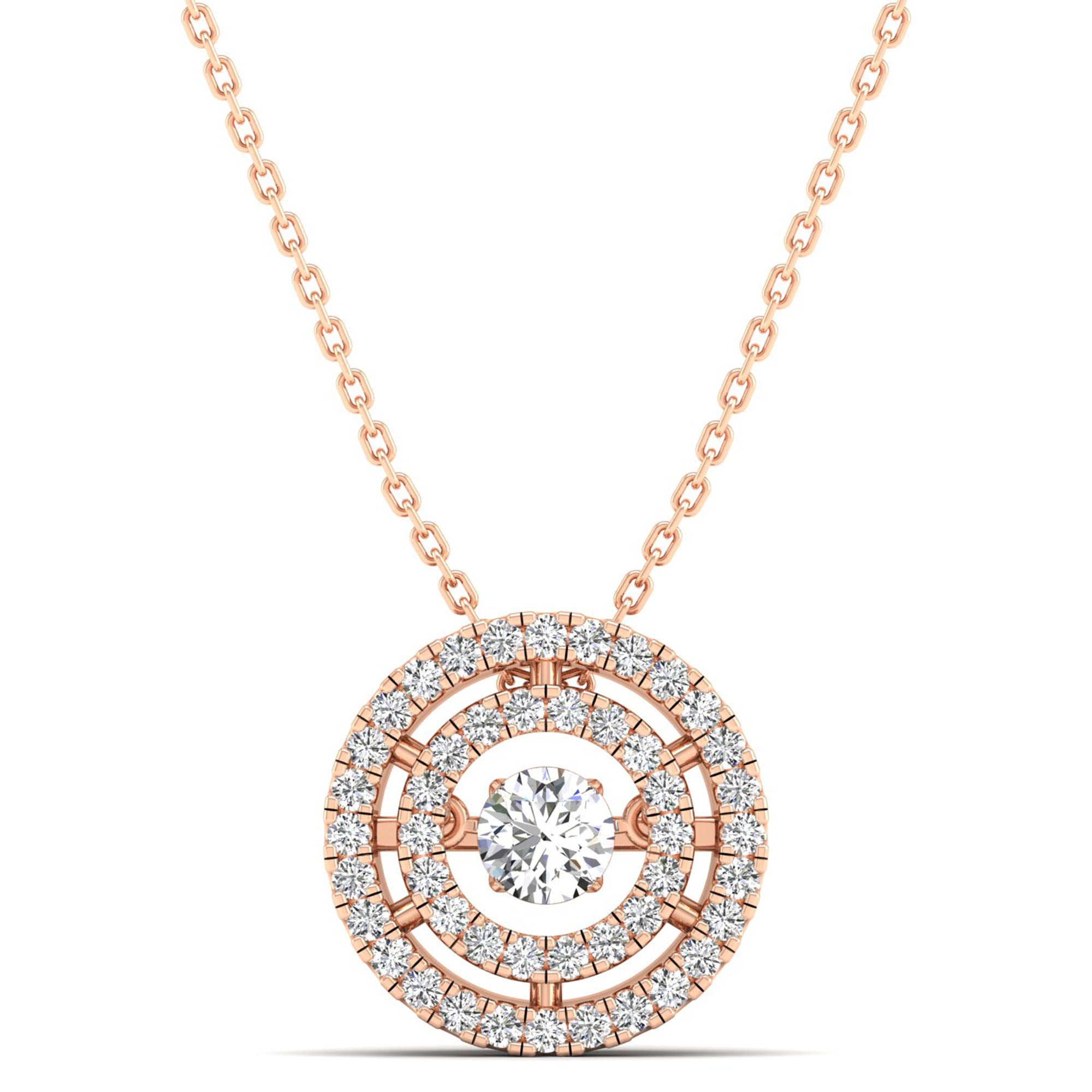 14K Rose Gold - Solitaire