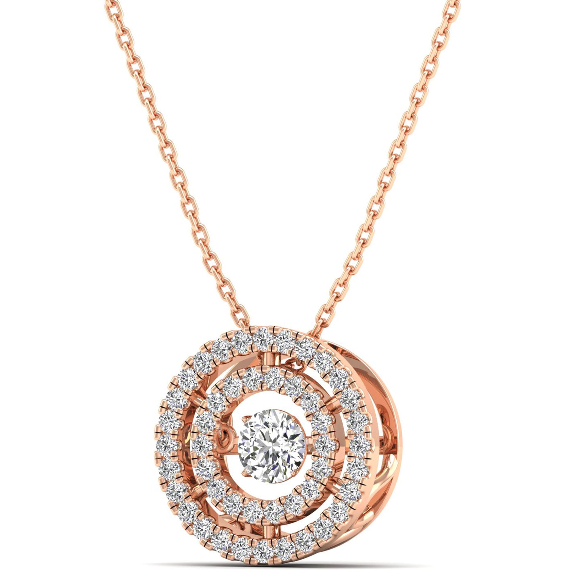 14K Rose Gold - Solitaire