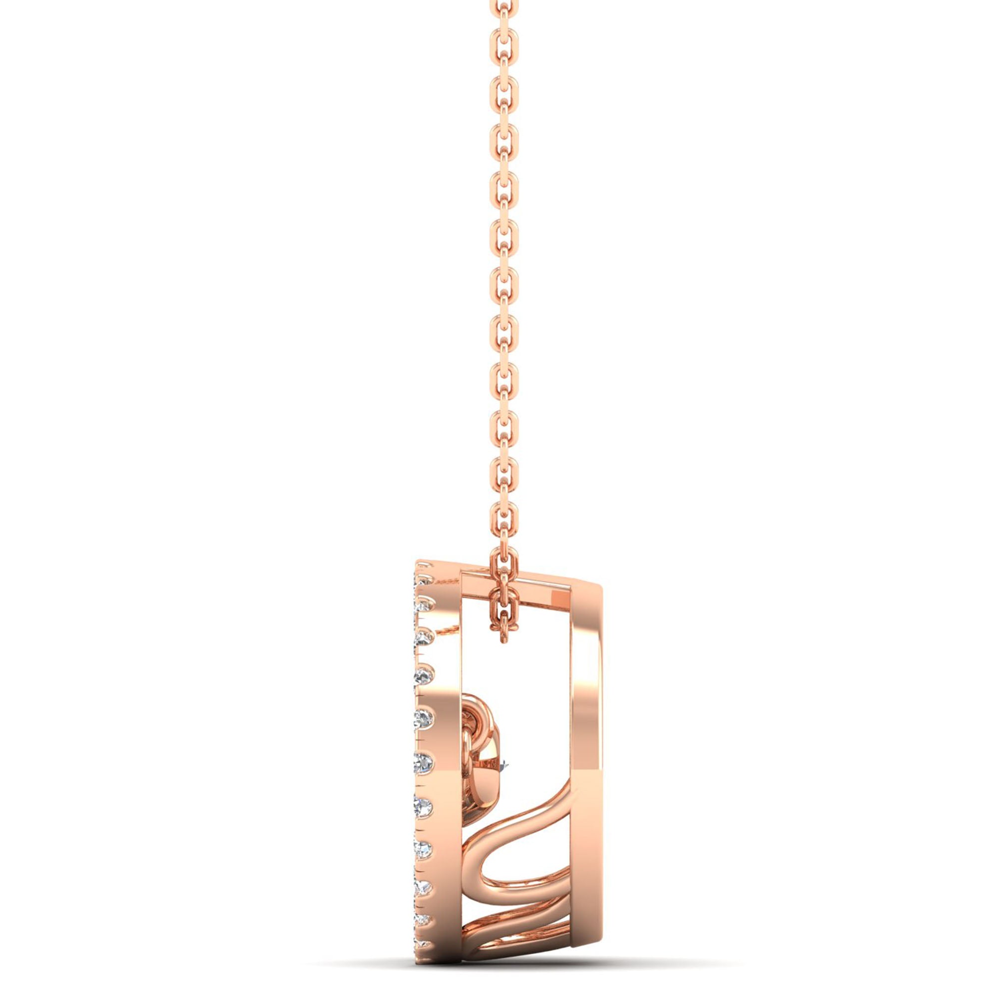14K Rose Gold - Solitaire