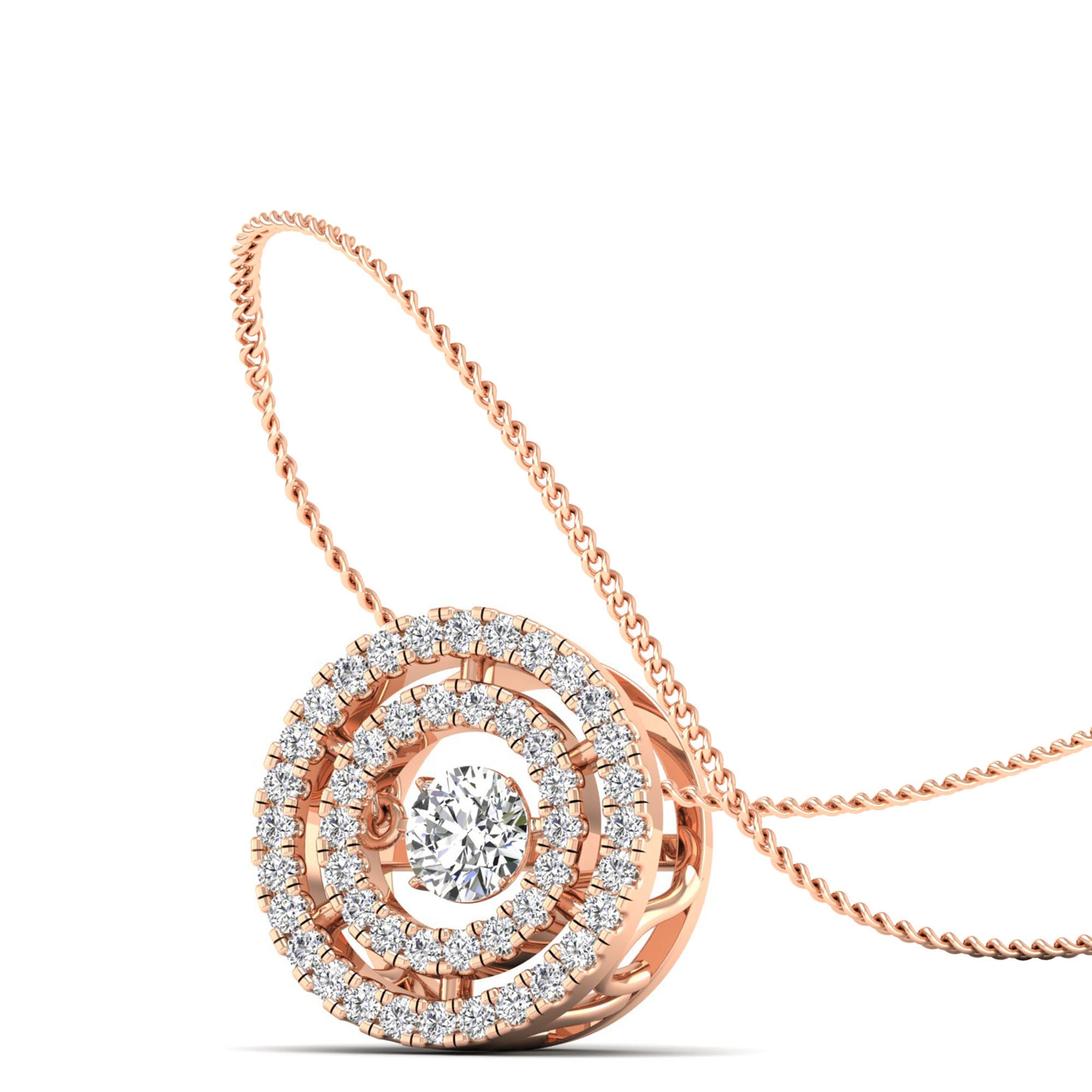 14K Rose Gold - Solitaire