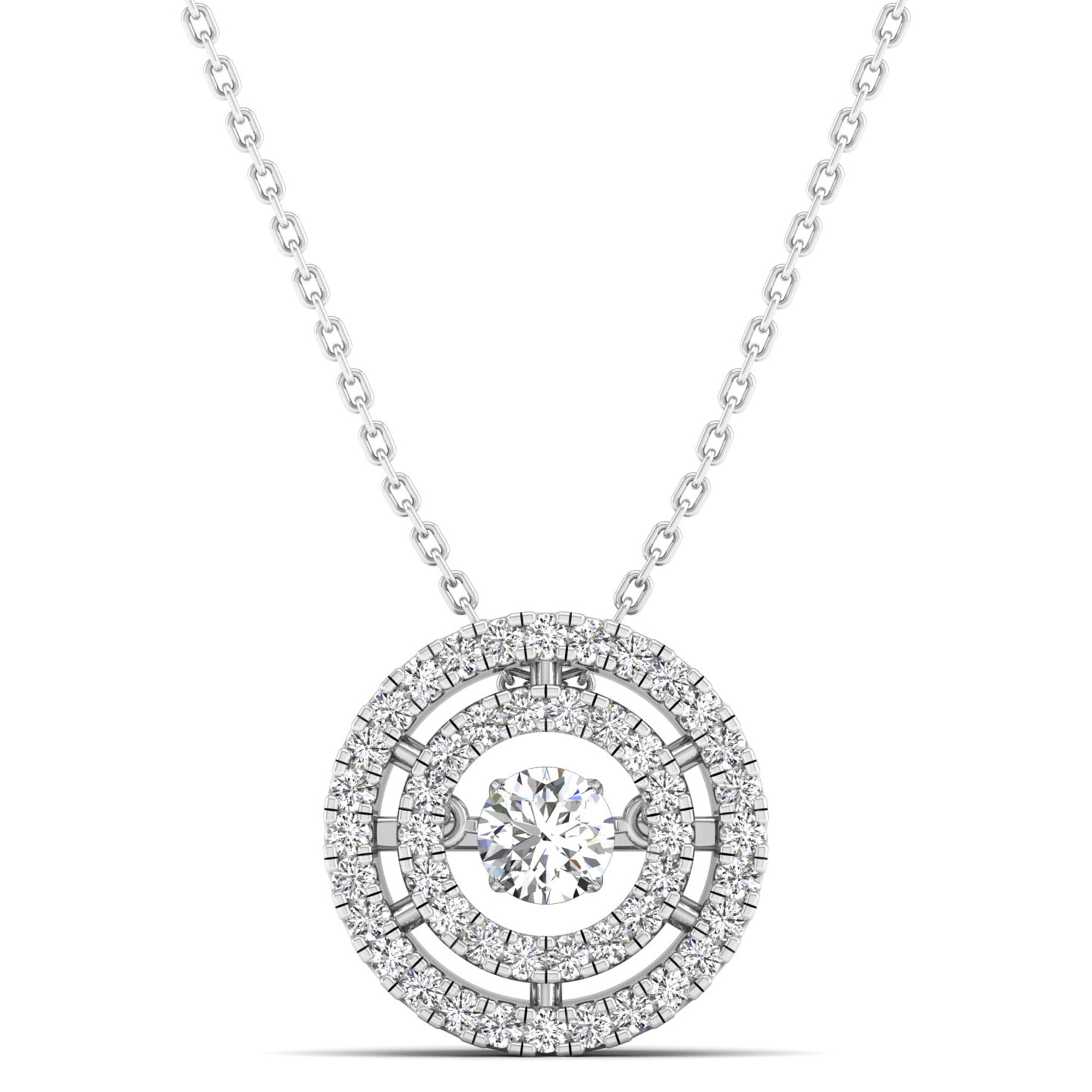 14K White Gold - Solitaire