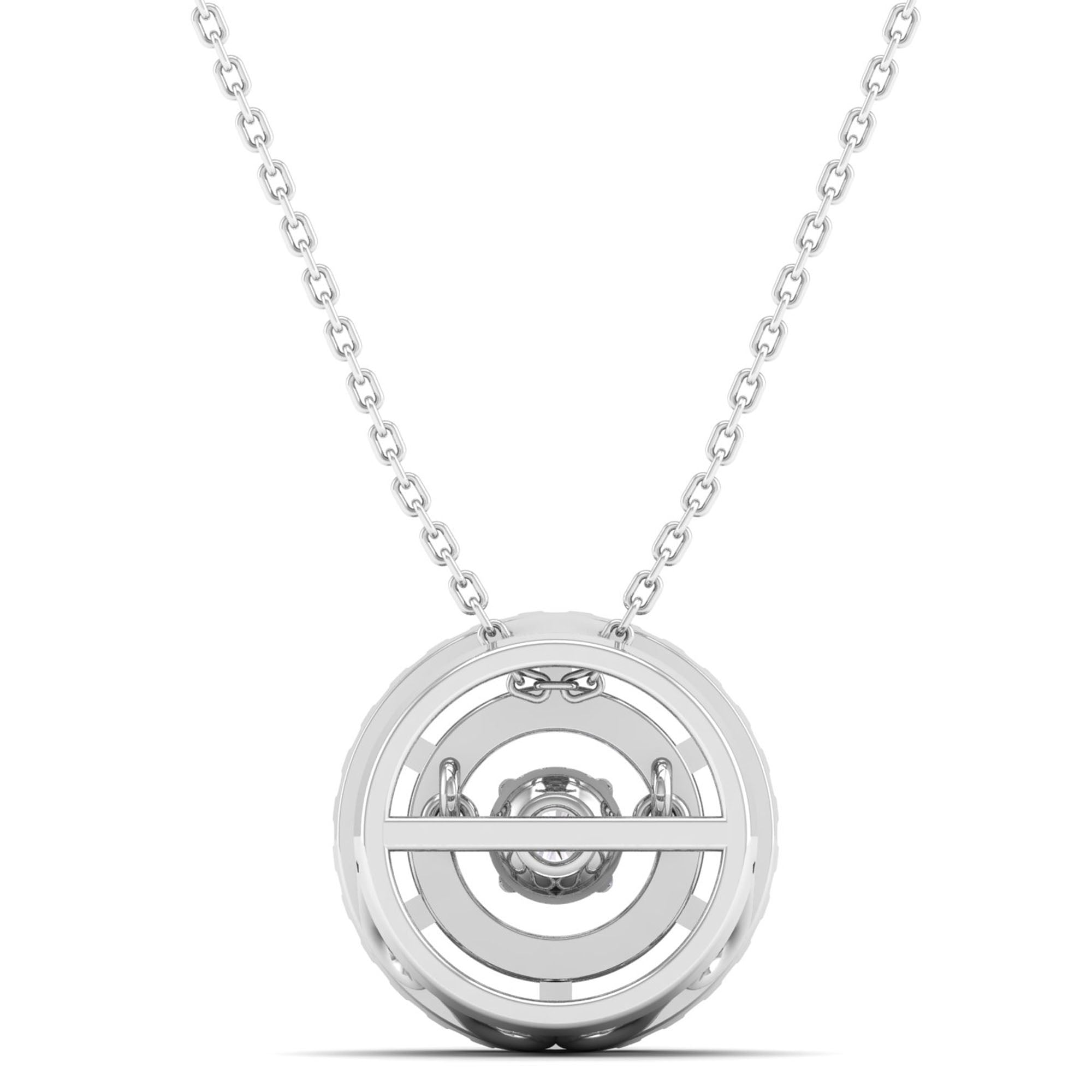 14K White Gold - Solitaire