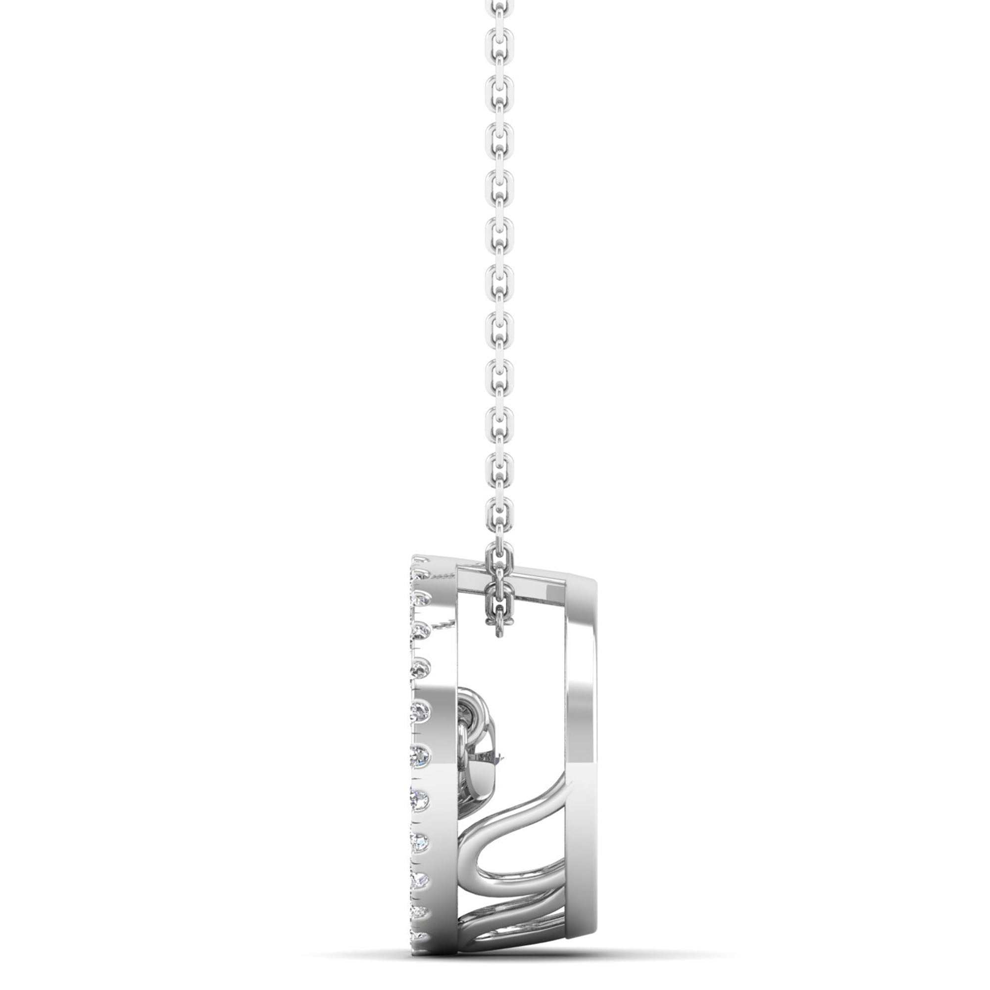 14K White Gold - Solitaire