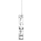 Triple Heart Dancing Diamond Pendant - Milano