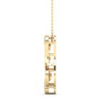Triple Heart Dancing Diamond Pendant - Milano