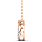 Wishbone Dancing Diamond Pendant - Milano