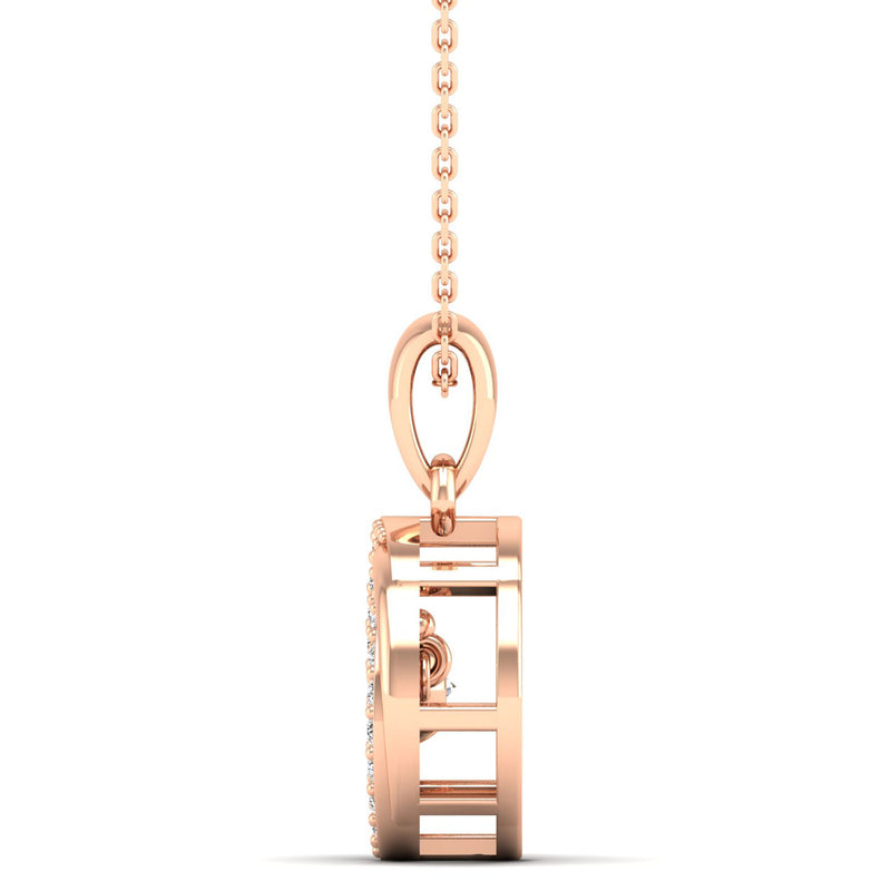 14K Rose Gold - Solitaire